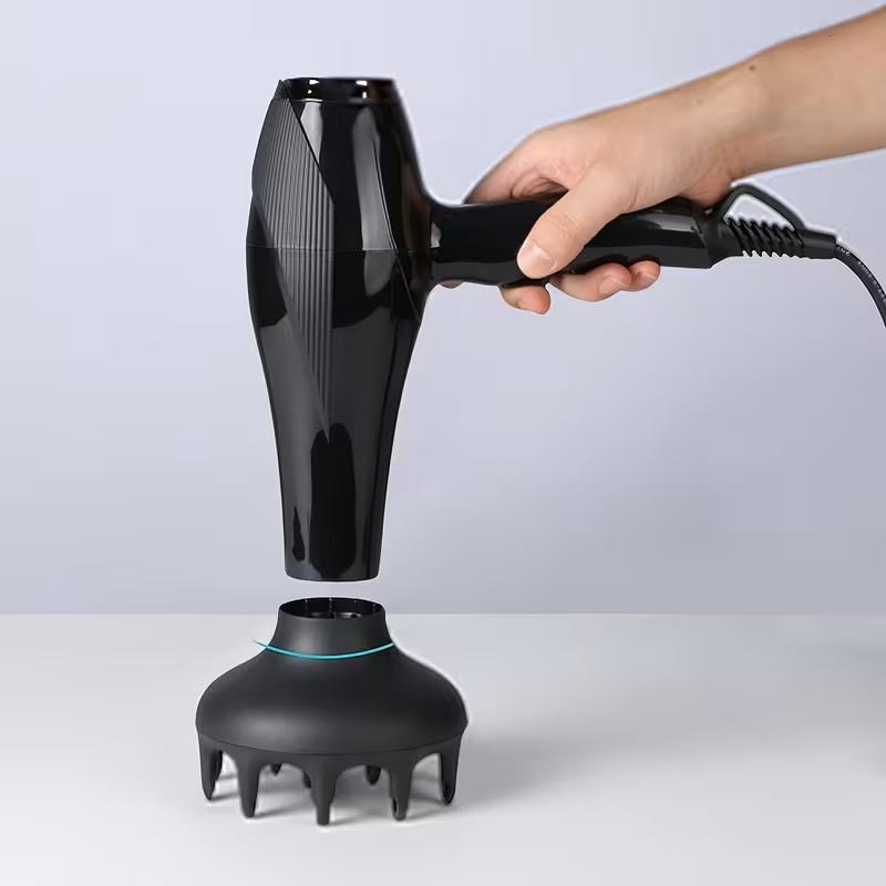 Versatile Curl Diffuser Attachment for Curly and Dense Hair, Durable Nylon Material, Ergonomic Design with 360° Airflow, Salon Quality at Home, Blow Dryer Accessories, Hair Dryer Styler