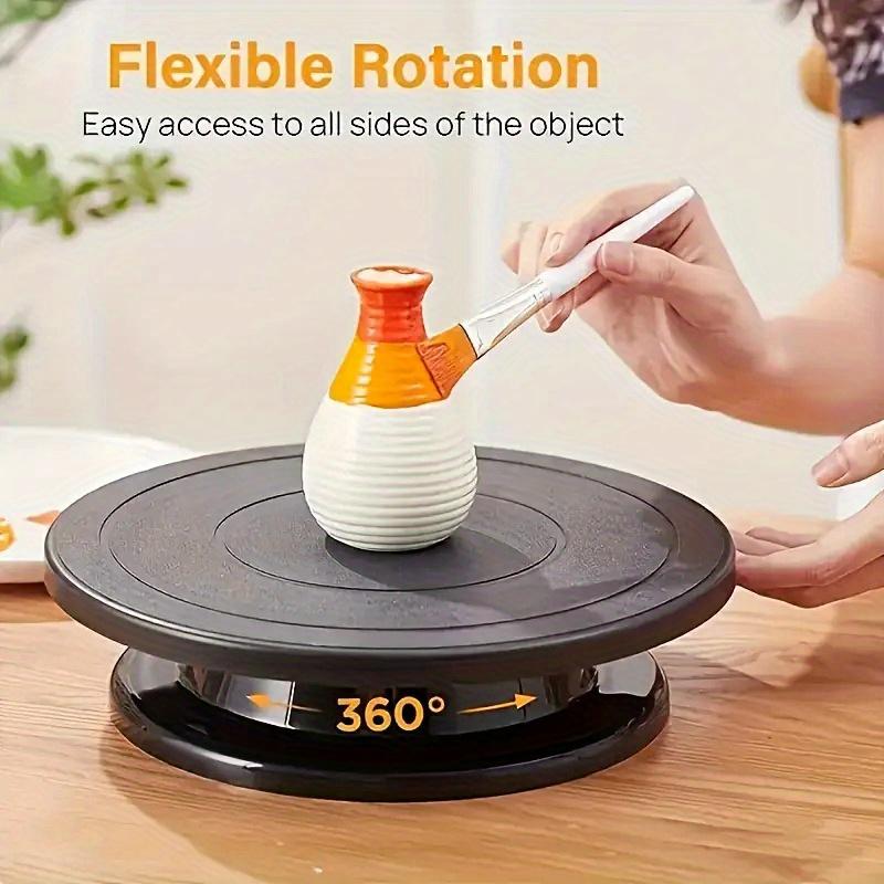 Cake Stand Rotating Dessert Display Rack, Durable Base and Smooth Rotation for Cake Decorating Baking Art Creation Kitchen Tool Party Cake Stand