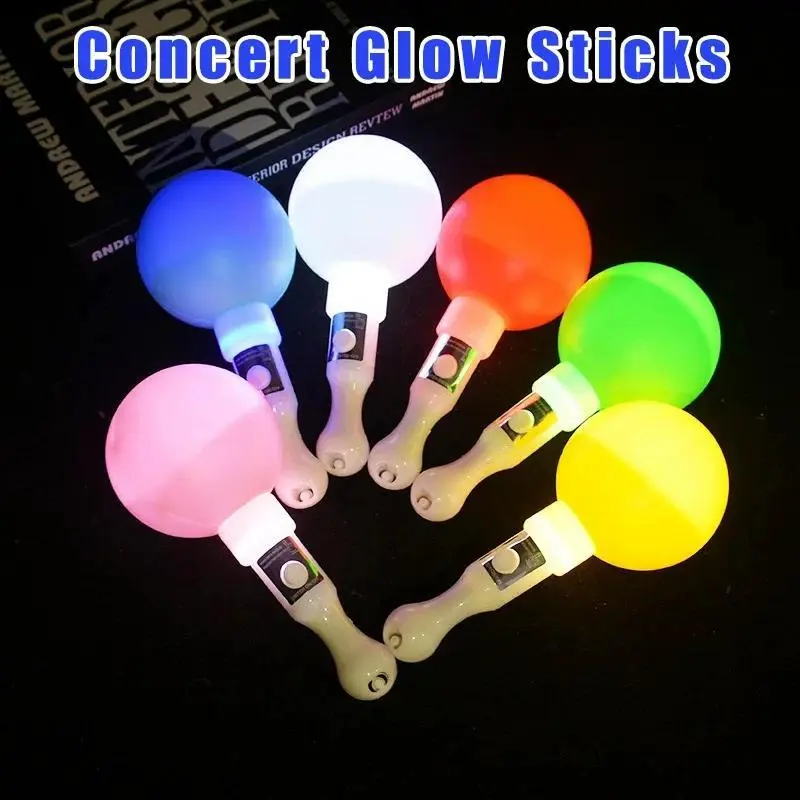 Kpop Lightstick Glow Stick Idol Light Rod Concert Carnival Lightsticks Glow in The Dark Party Atmosphere Props Photo Props