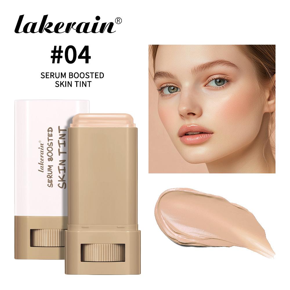 Colored Solid Essence Foundation Make-up Cream Smooth, Long Lasting Moisturizing Coverage and Natural Naked Makeup Repair Cream Natural Everyday Makeup Stick