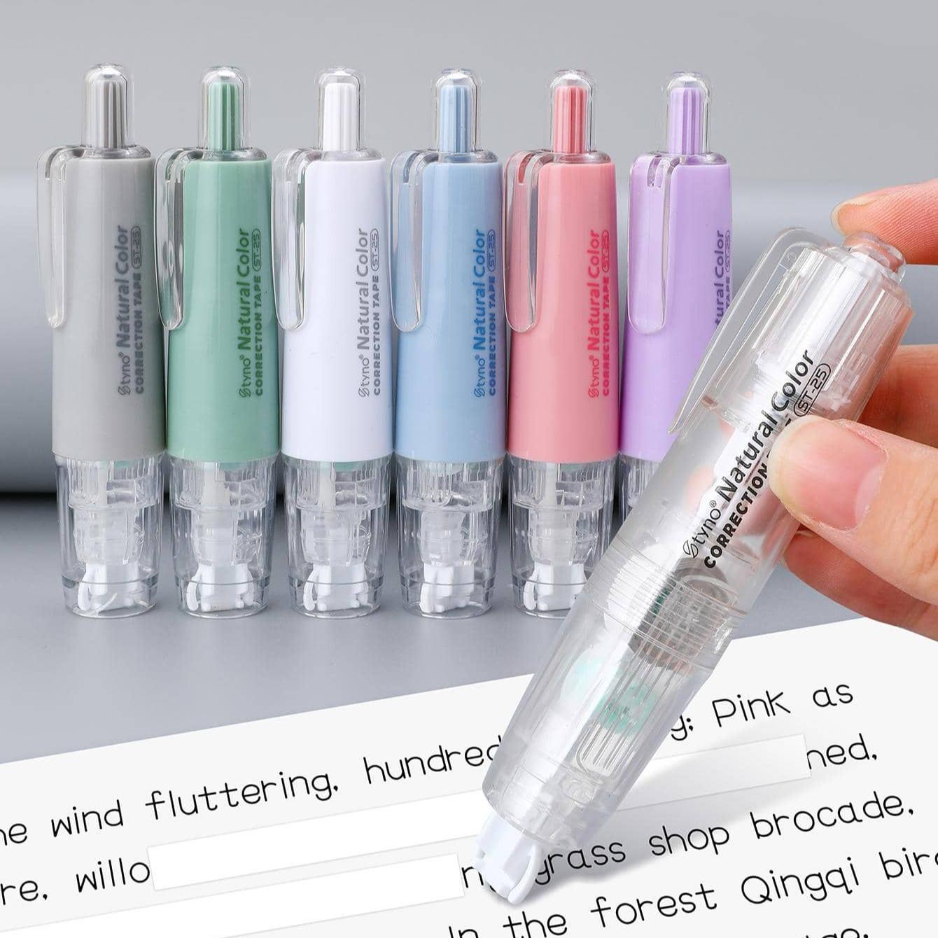 1pc Letter Graph Correction Tape, Office Multi-Purpose Eraser, School Correction Tape, Replaceable Core Four-Color Silent Eraser