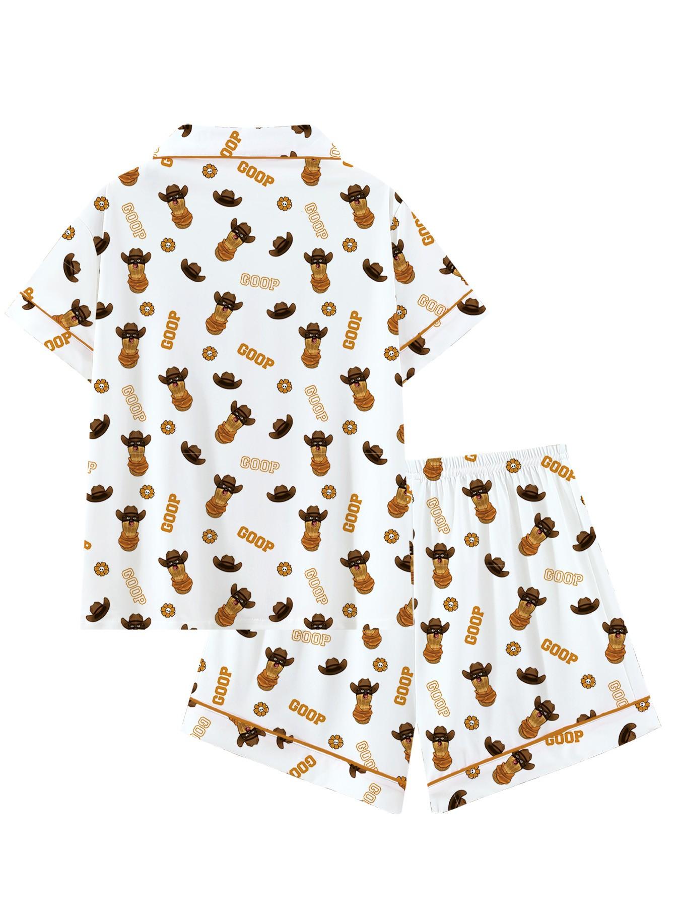 burnt peanut Peanut Pajama Set | Cozy Warm Toffee Button Down PJs | Soft 2-Piece Aesthetic Sleepwear for Women | Earth Tone Loungewear，Chic 2-Piece Sleepwear for Coffee Mornings | Soft Button Up PJ Set | Perfect Fall Gift for Her