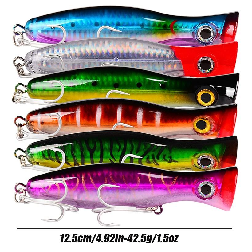1pcs Poppy Lure Sea Fishing Large Mouth Wave Craw 13cm/43g Dragging Road Yamakaji Bass Lure, All Water Type Hard Bait