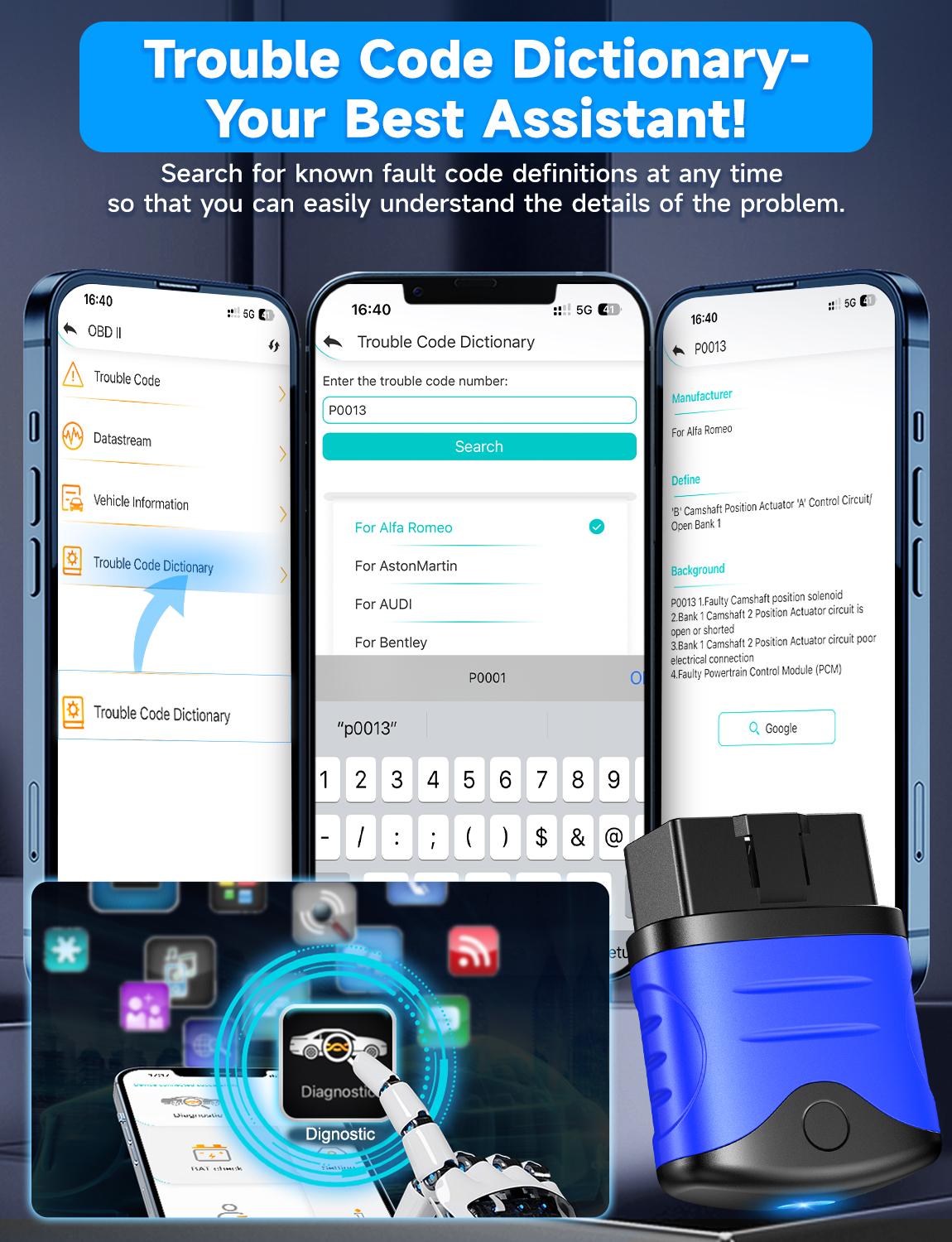 2024 AUTOPHIX 3310 Full system OBD2 scanner code reader for Volkswagen/Audi/Skoda /SEAT diagnostic tools Engine Check Lifetime Free Updates