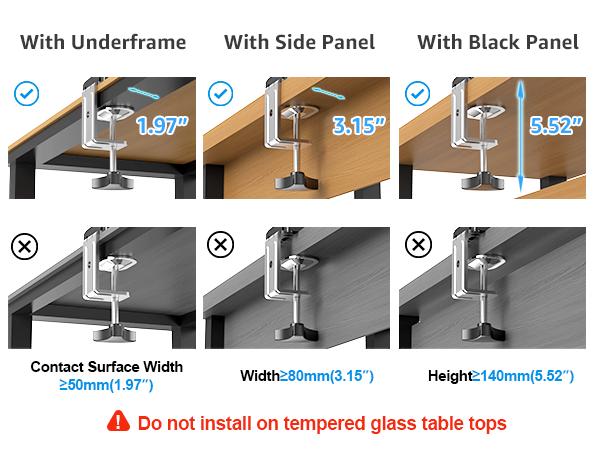Hot Deal  Gas Spring Single Monitor Desk Mount for 13"-32" Screens