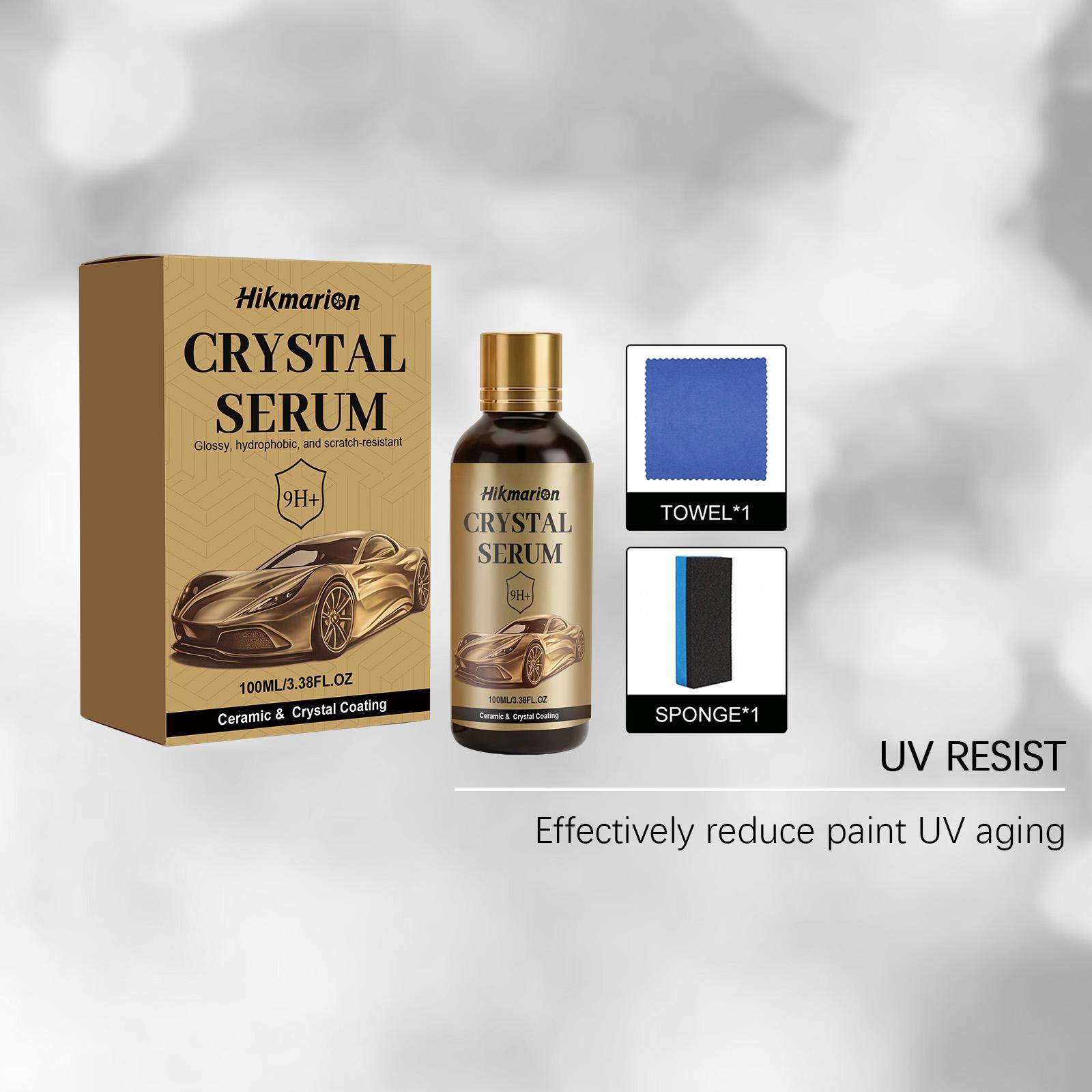 Car Ceramic Coating Kit, Paint Protection Film, Glossy Finish, Anti-Scratch, Water Repellent, Easy Clean, Car Care Essentials