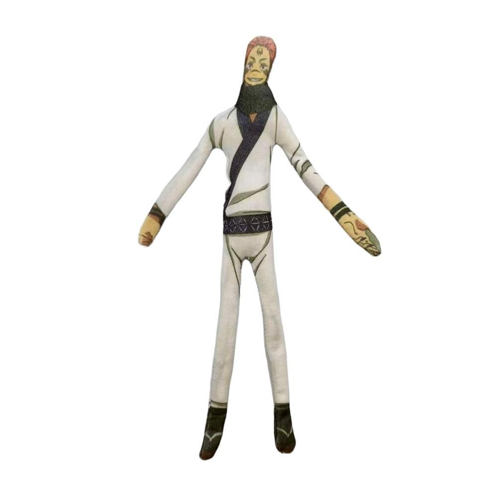 Anime JJK Plush Gojo Satoru Plushies Dolls Fushigura Megumi Slender Twistable Shape Stuffed Toys Abstract Festivals Gifts 28cm