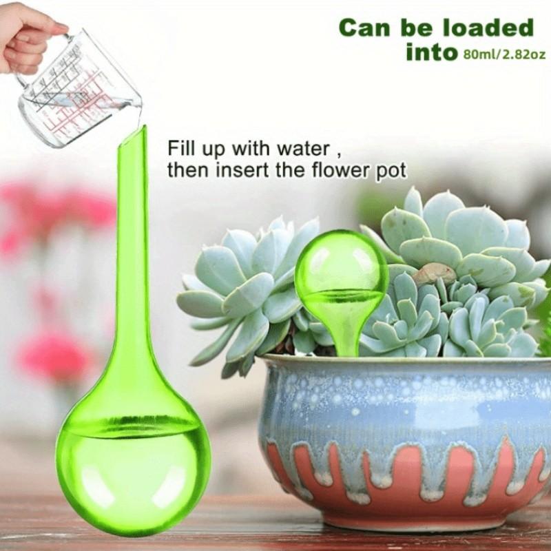 10 Self-Watering Plant Balls, Automatic Irrigation System, Plastic Ball Watering Device, Indoor/outdoor Pots, Garden, Lawn, Low Maintenance