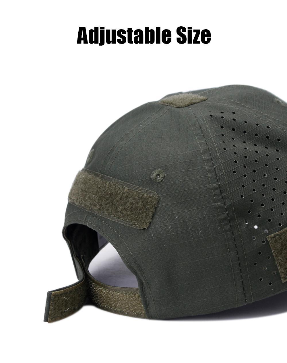 Unisex 2-Pack Breathable Mesh Tactical Baseball Caps - Adjustable Casual Sports Mesh Snapback Outdoor Ventilated Sports Hats with Hook & Loop Patch, Black Navy Multi-Color for Hiking All-Weather Adventures, Adjustable Hat, Casual Sports Cap
