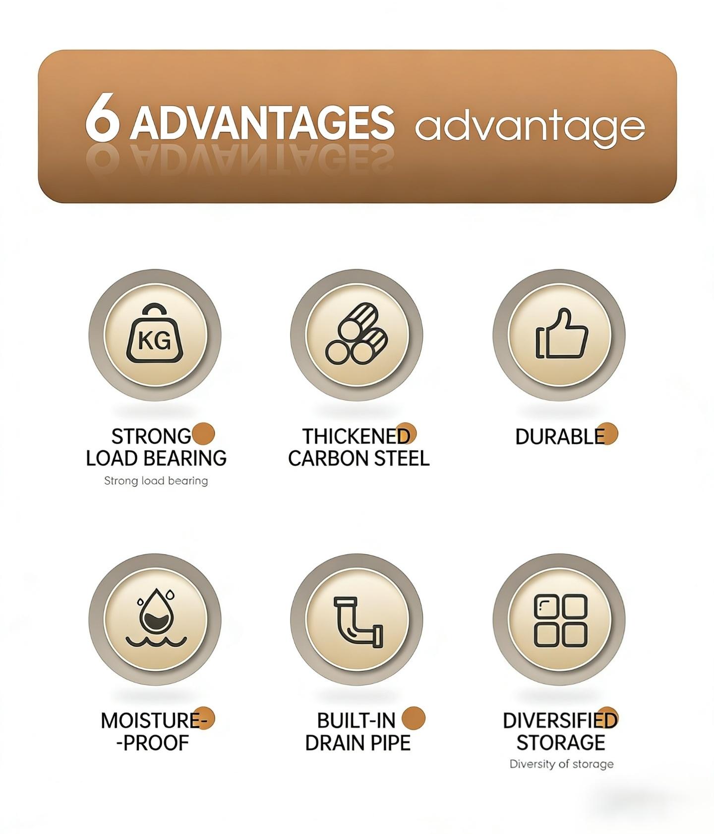 Two-Tier Large Metal Dish Rack for Kitchen Countertops, Space-Saving & Durable Design, Includes Slots for Knives Forks Cup Holders