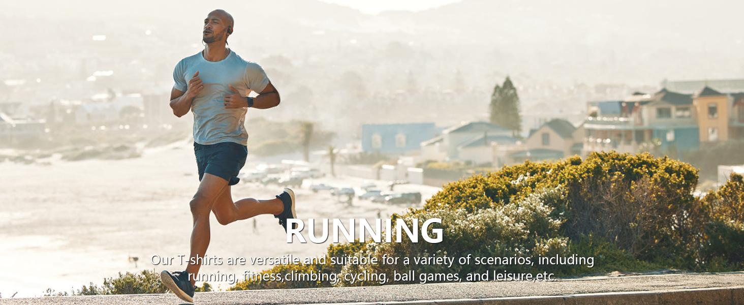 TELALEO 6 value pack Workout Shirts for Men Short Sleeve Athletic Active Tops Quick Dry Crew Neck T Shirt for Running Gym Tees gymshirts dealsforyoudays