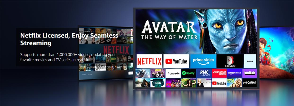 AuKing 800 ANSI Lumen Portable Projector 1080P 4K Support Netflix Certified Outdoor Movie Projector with Auto Focus Keystone 3D Dolby Audio WiFi 6 Bluetooth 5.0 50% Zoom HDMI USB-C AuKing 800 ANSI Lumen Portable Projector 1080P 4K Support Netflix Certified Outdoor Movie Projector with Auto Focus Keystone 3D Dolby Audio WiFi 6 Bluetooth 5.0 50% Zoom HDMI USB-C