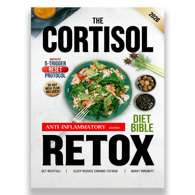 The Cortisol Detox Diet Bible: 3 in 1 | A 30-Day Plan Built on the Innovative 5-TRIGGER RESET PROTOCOL to Balance Hormones, Restore Energy and Achieve Lasting Weight Loss
