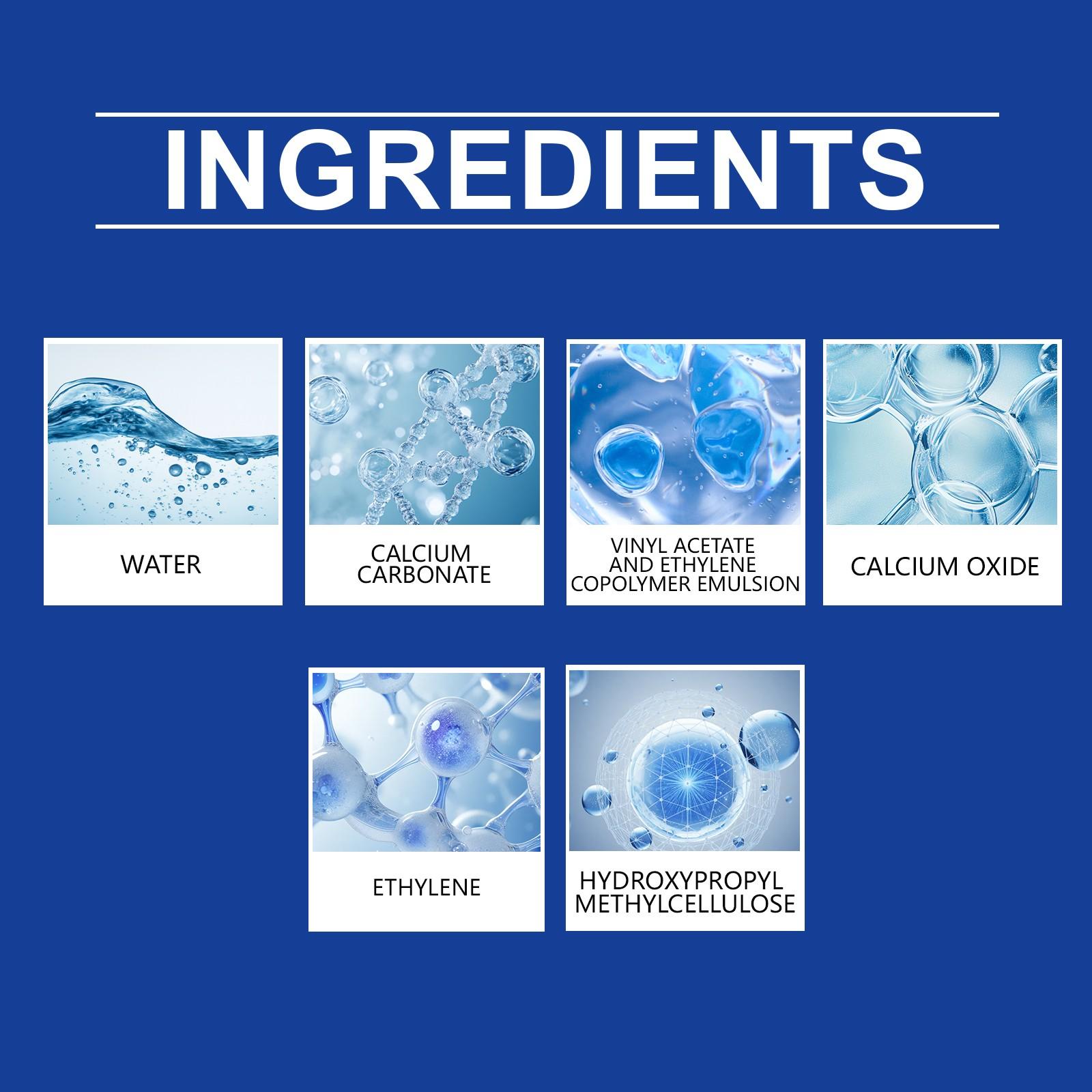 Dry wall repair kit 100g wall repair agent multifunctional fast drying paste adhesive heavy-duty concrete sealant waterproof self-adhesive