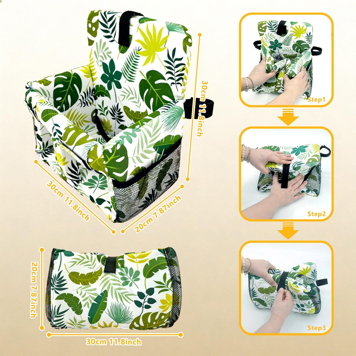 Shopping Cart Cover Set, High Chair Seat Cover, Stroller Cushion Cover, Shopping Cart Seat Protector, Durable & Easy Clean