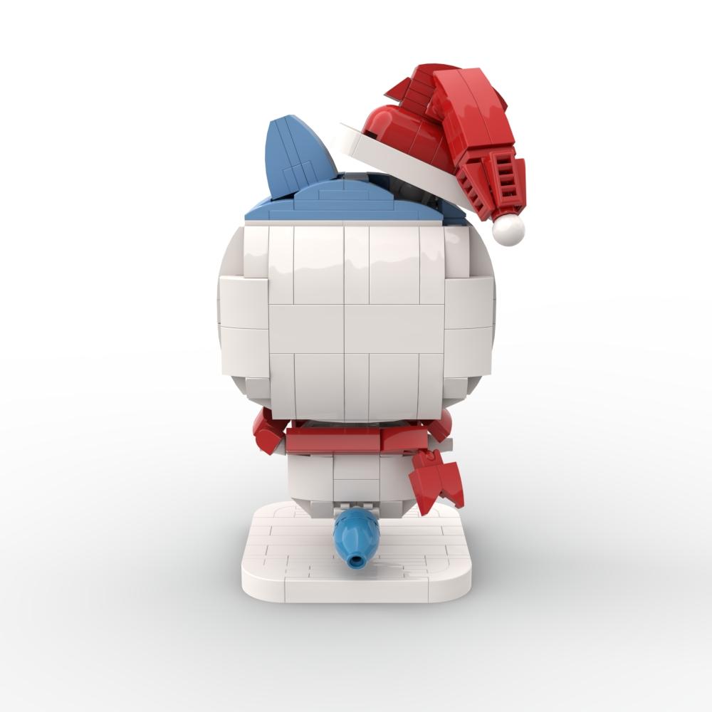 454PCS Anime Style Cute Character Building Blocks Set DIY Buildable Cartoon Figure Model Kit Easy Assembly Desk Display Ornament Birthday Gift Valentines Day Gift Easter Gift Halloween Gift Thanksgiving Gift Christmas Gift New Year Gift