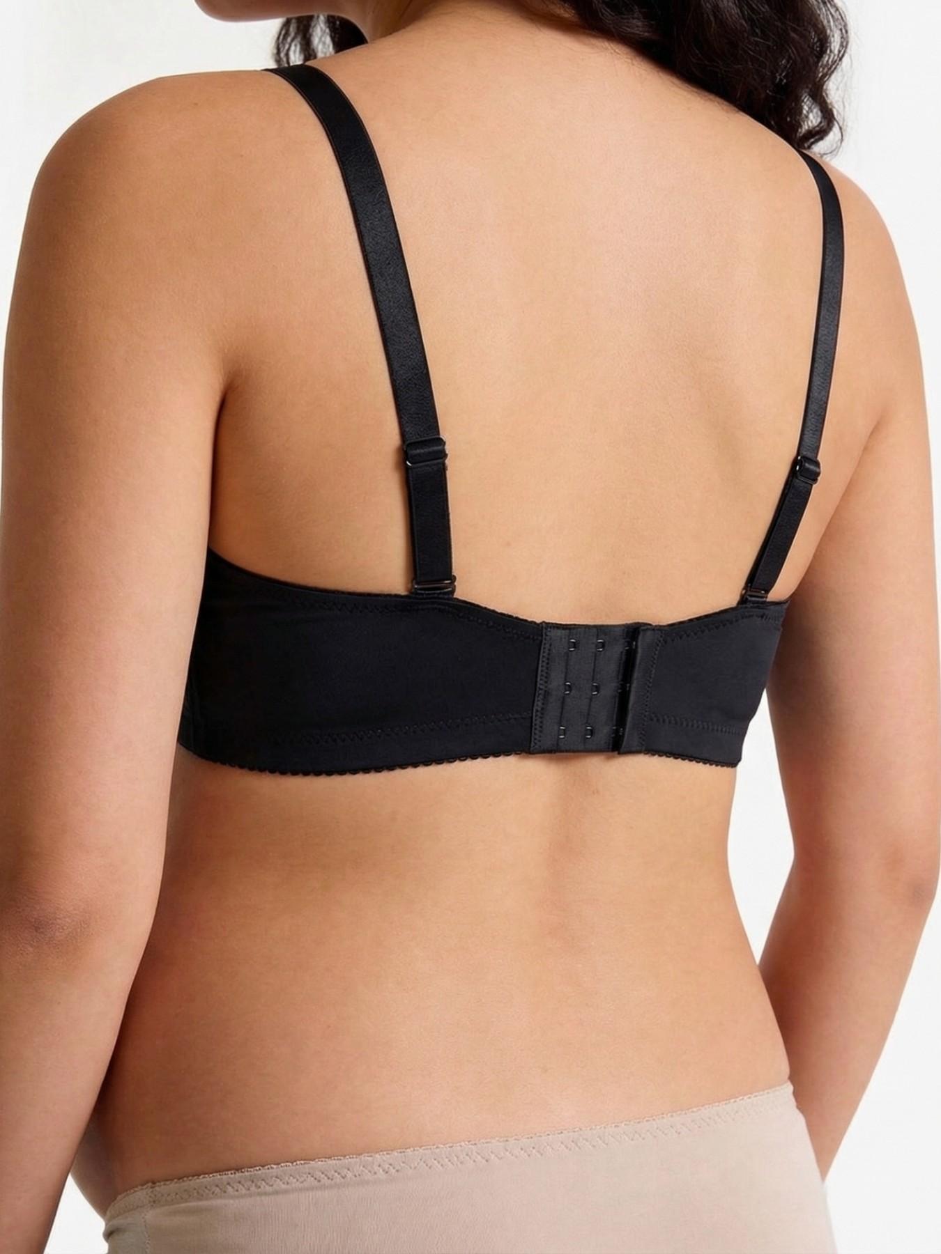 1/2/3 Simple Color Maternity Bras, Maternity Solid Bra, Comfortable Breathable Nursing Bras For Women, Workout No Steel Ring Adjustable Bra, Detachable, Suitable For Various Occasions