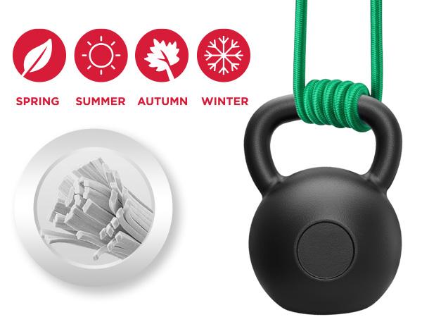 24-Piece Premium Bungee Cords Heavy Duty Outdoor, Bungee Cords with Hooks in a Storage Jar Includes 10", 18", 24", 30", 36", 48" Bungie Cord Bundle Assortment for Camping, Tent, Fastening Items