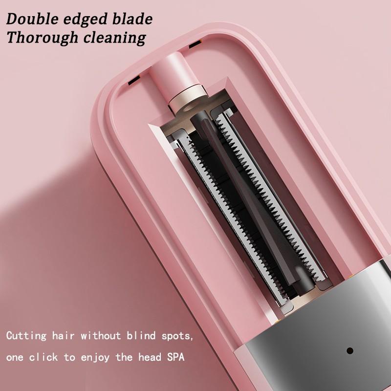 Rechargeable Detachable Cordless Hair Trimmer, Remove Damaged Hair, Hair Care Color, Valentine's Gift for Girls