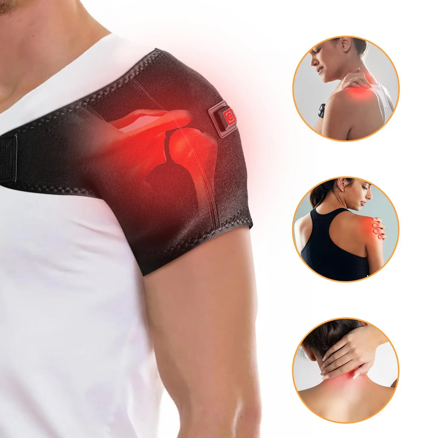 Adjustable Shoulder Support,For Men And Women,Injury Recovery, and Sports Protection brace summervibes backtoschool