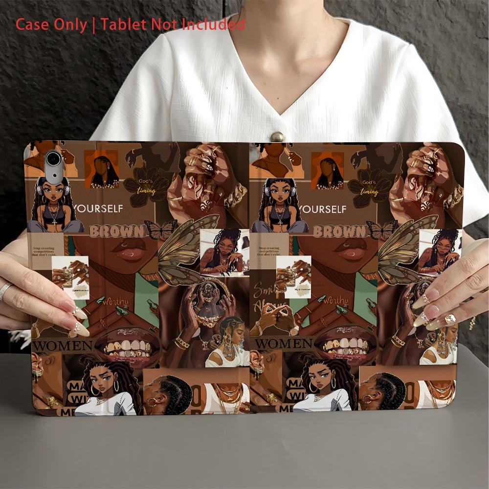 Case for ipad,A book-style tablet case, Tablet Protective Cover compatible with ipad 10th generation,for iPad Air(M2)/for iPad Pro(M4)/air4/5/6/pro10.5/2022/2021/2024/12.9/mini7/2019/,air m3/a16 2025