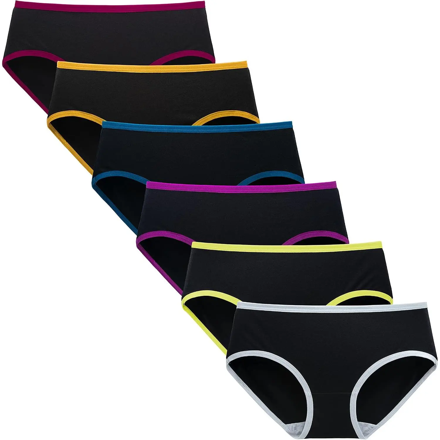Cotton Hipster Panties for Women Mid Rise Underwear Full Coverage Soft Ladies Underwear Pack