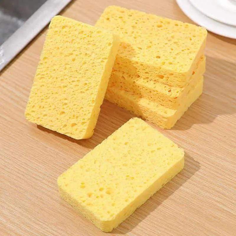 6pcs Dual-Sided Dishwashing Sponge Set, Kitchen Cleaning Tools, Household Scouring Pads, Durable & Efficient Scrubbers