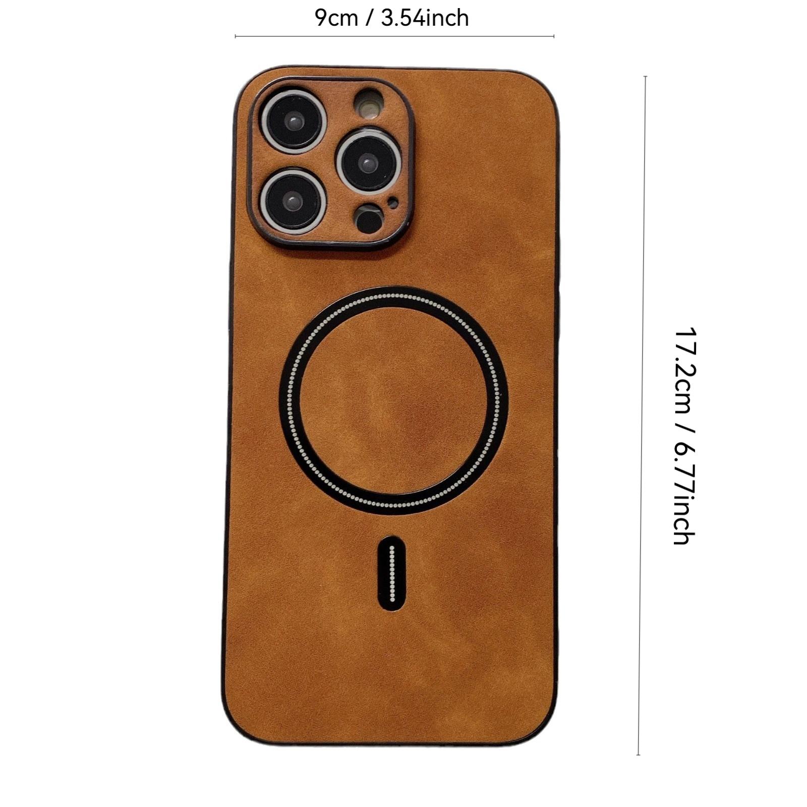 iPhone13 Pro Max full-coverage solid-color phone case, scratch-resistant and drop-proof protective cover