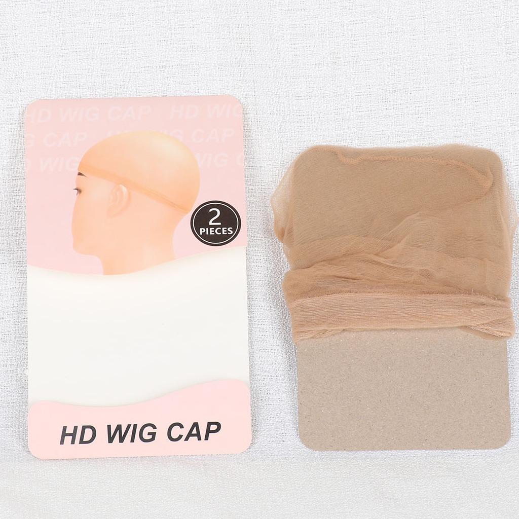 [Not For Sale] Bling  Hair Wig Cap（1 HD & 1 Transparent） with Wig Purchase-AutomaticallyIncluded with Any Wig Purchase