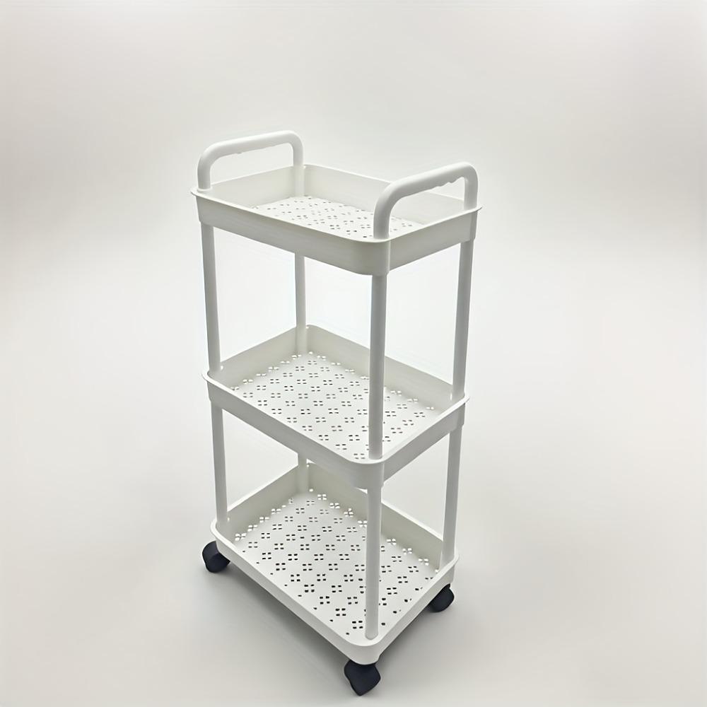 Storage rack - Easy-to-assemble storage rack for bathroom, kitchen, office and workshop, space-saving, multi-functional modern minimalist furniture