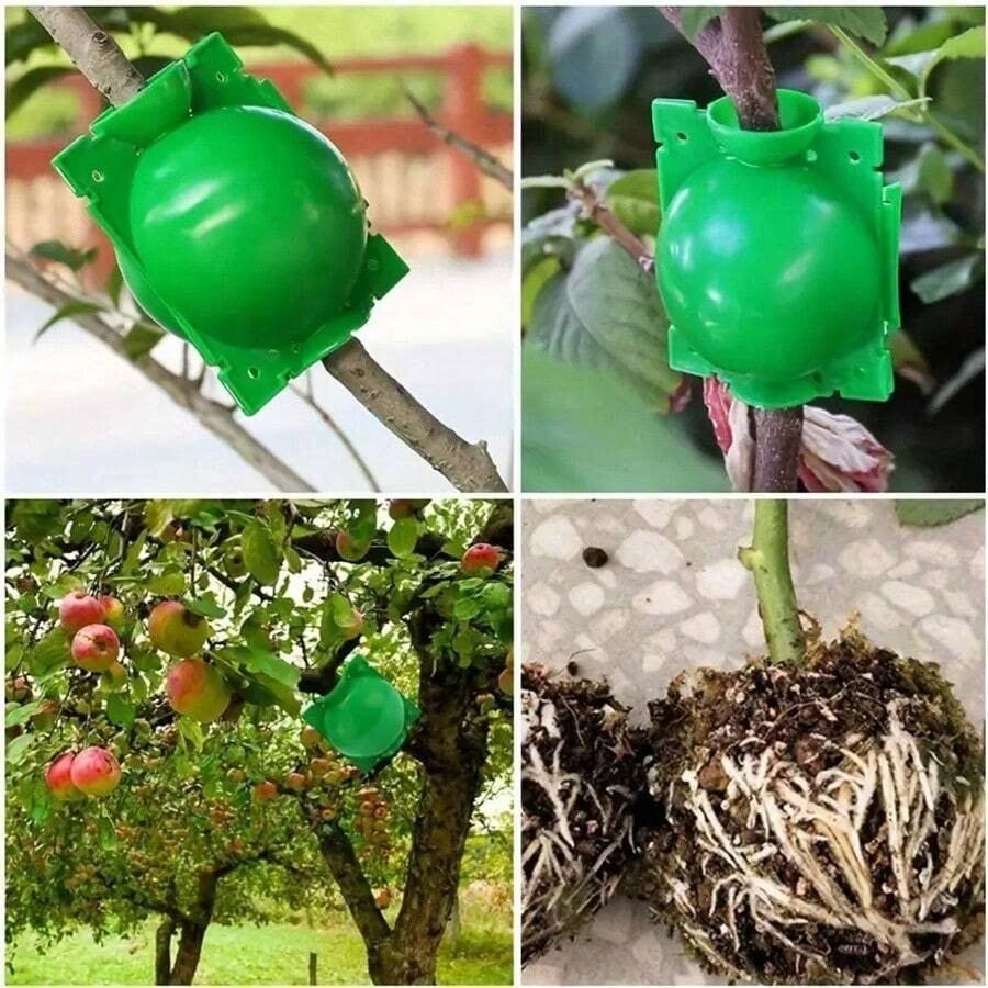 Tree Root Planting Box, Root Ball Transplant Tool, Plantroot High-Pressure Grafting and Cutting Device, Ideal for Seedling Propagation