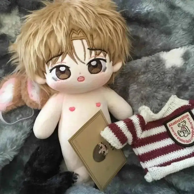 Stuffed Manhwa JINX Kim Dan Joo Jaekyung 20cm Plush Puppets Toys for Children Adults Collectibles Cotton Dolls Manga Peripheral