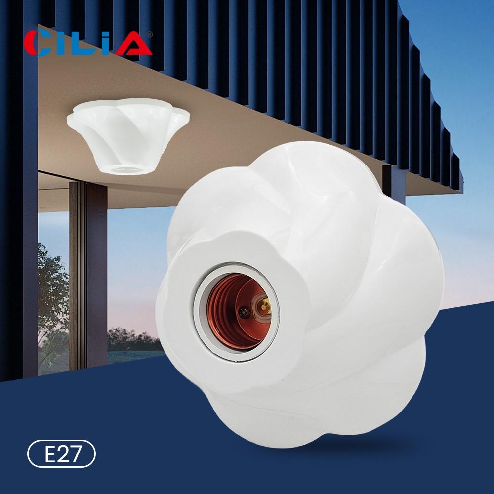 Rose E1b Bulb Socket Adapter, Rose Base, Lamp Holder Adaptor, Suitable for Home Office Industrial Use