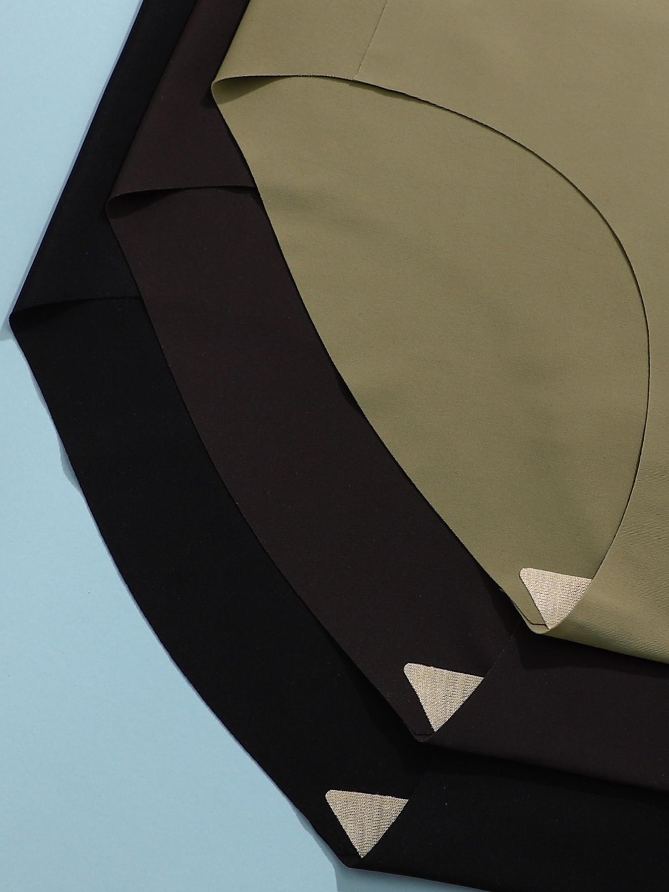 6 Pack Seamless Adhesive Underwear, Leopard and Zebra Print with Heart Cutout Design, Invisible Comfortable Fit for All Day Wear