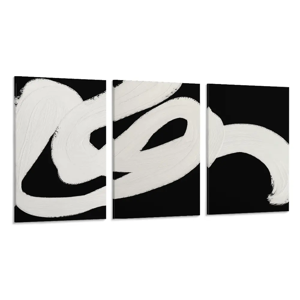 3-Piece Modern Art Canvas Prints, Abstract Wall Decor, Decorative Artwork, Posters for Living Room & Bedroom Decoration, Modern Home Decoration, Abstract Wall Art, Contemporary Artwork, Aesthetic Room Decor, Gallery Wall Art, Luxury Home Decor
