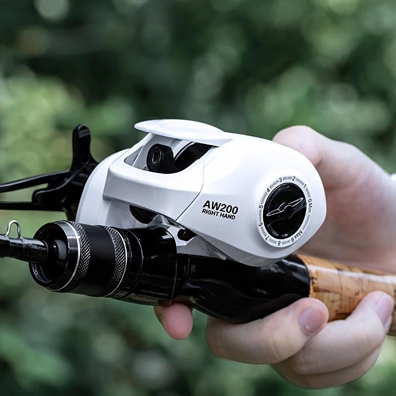 Billings Aw200 Series 6.3:1 Gear Ratio 18lb Max Drag Baitcasting Reel for Freshwater Saltwater, Fishing Reel, Fishing Accessories, Fishing Accessories, Fishing Supplies, Fishing Tackle, Fishing Gear Set