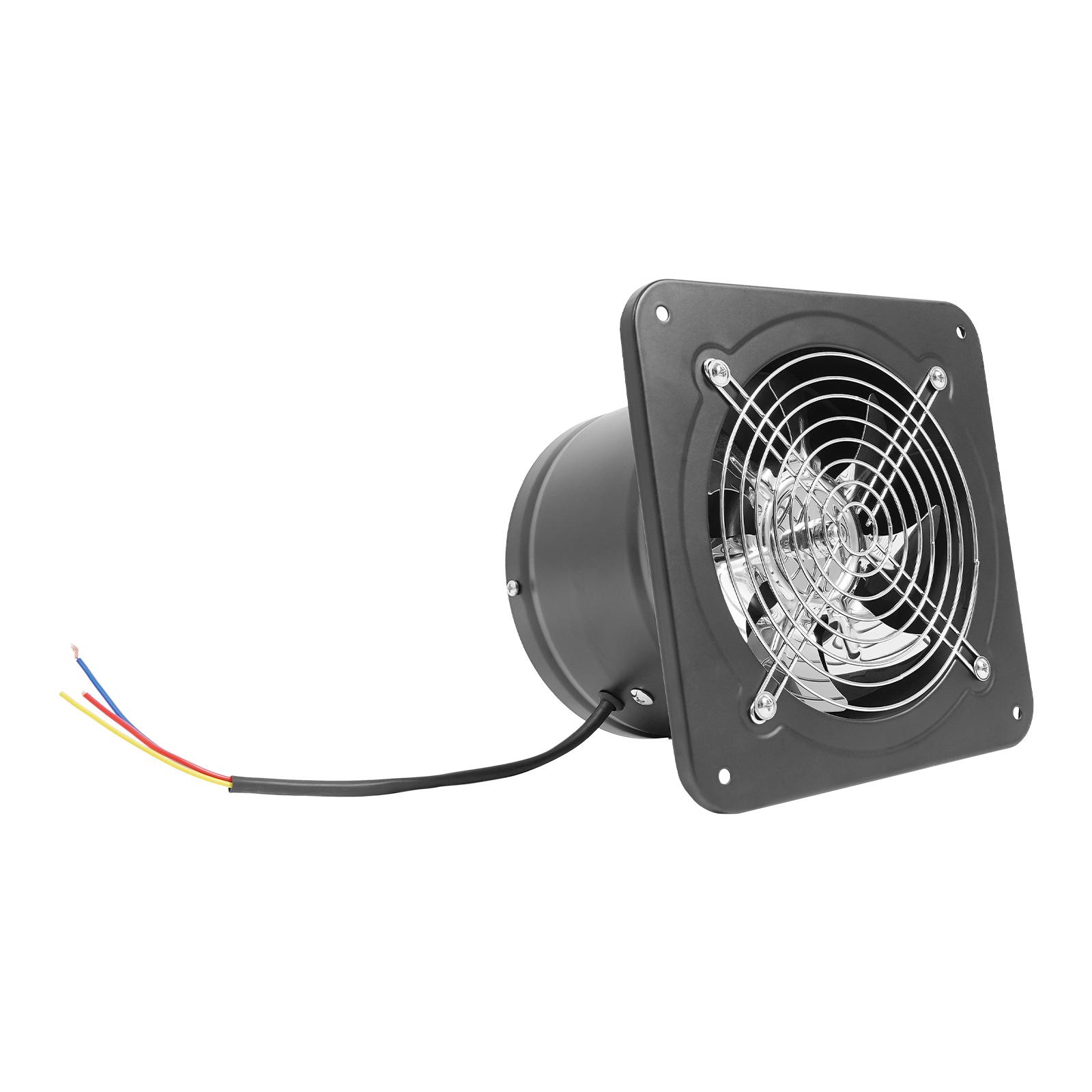 6 Inch Shutter Exhaust Fan 2800RPM 650m³/h Airflow 50dB Quiet Iron Ventilation for Kitchen Bathroom Basement Garage Office Moisture Odor Removal 6 Inch Shutter Exhaust Fan 2800RPM 650m³/h Airflow 50dB Quiet Iron Ventilation for Kitchen Bathroom Basement Garage Office Moisture Odor Removal
