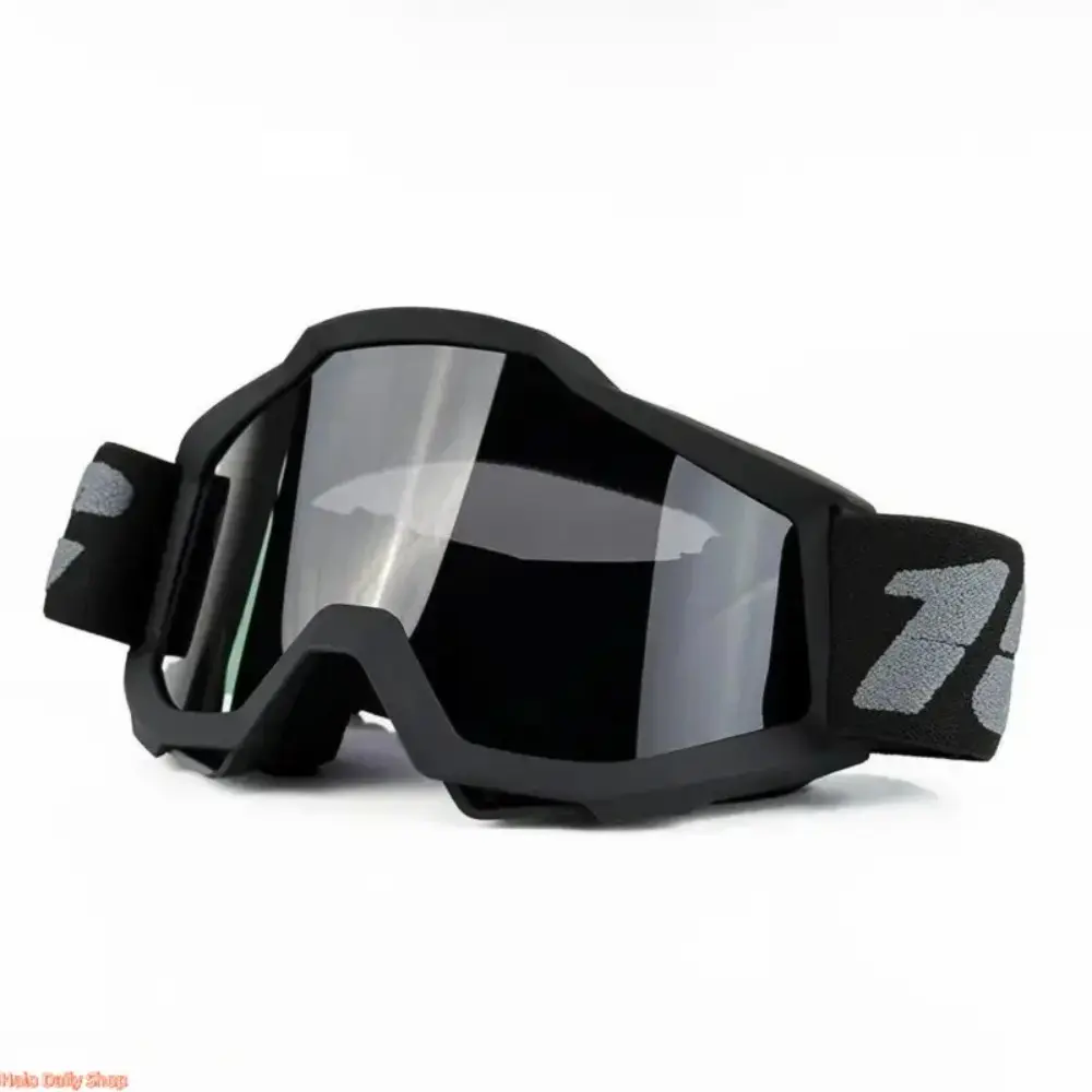 Unisex Motorcycle Goggles, Full-Rim Off-Road Riding Glasses with Photochromic Lenses, Windproof Dustproof Eyewear for Dirt Bike, ATV, Cycling and Outdoor Riding