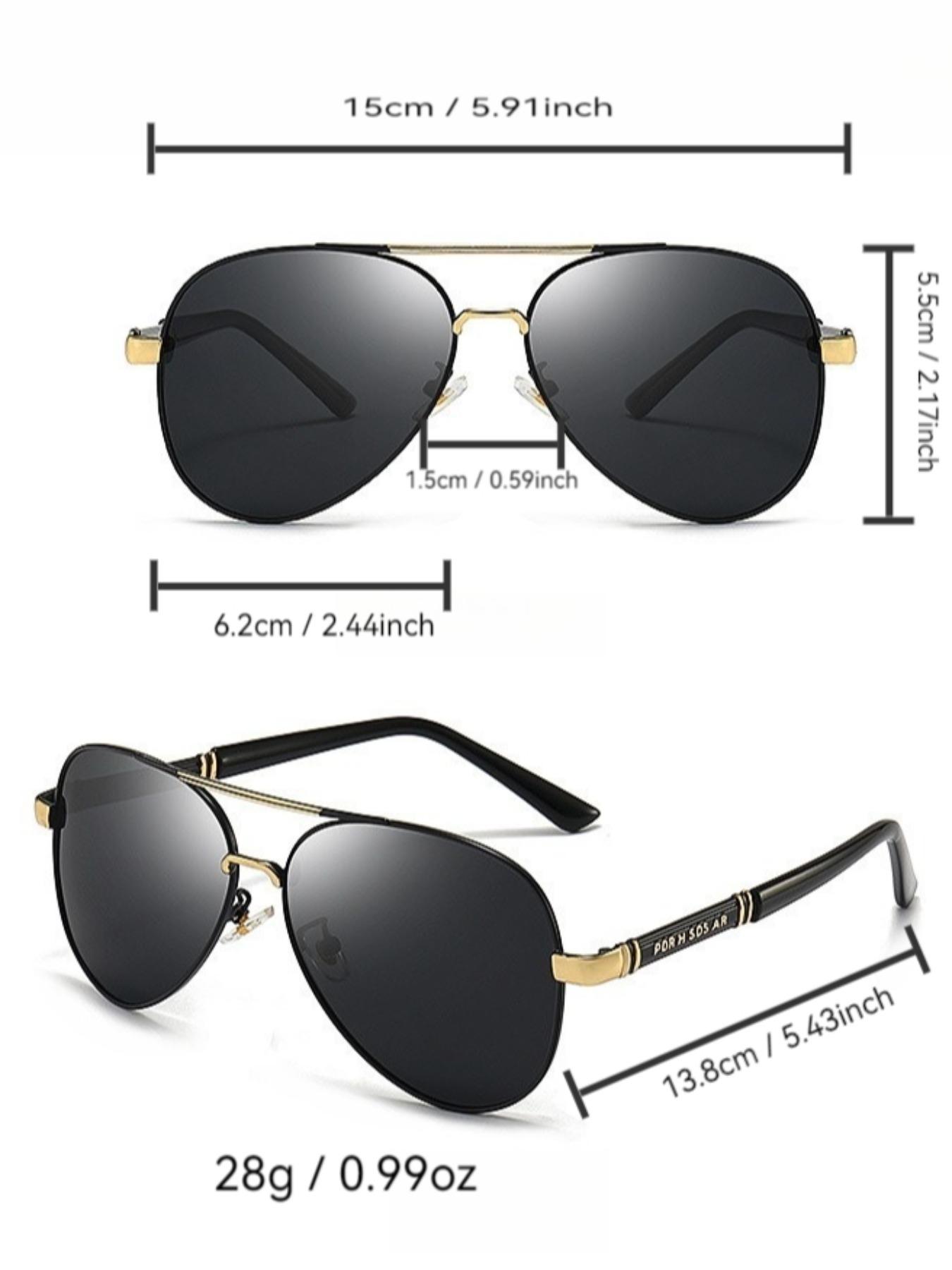 Unisex Polarized Fashion Glasses, Fashion Shades, Ideal for Travel and Driving, Perfect for Christmas, Halloween, Summer, Winter, Valentine's Day Gift