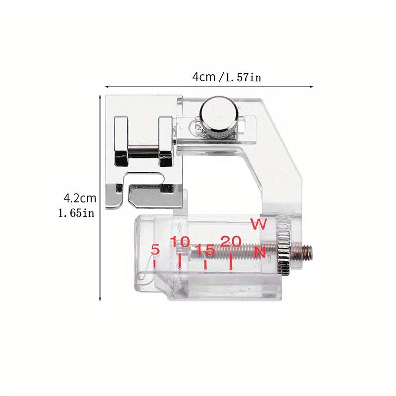 Sewing Machine Accessories Diy Sewing Sewing Machine Presser Foot Snap on For Brother Janome Adjustable Bias Tape Bindin