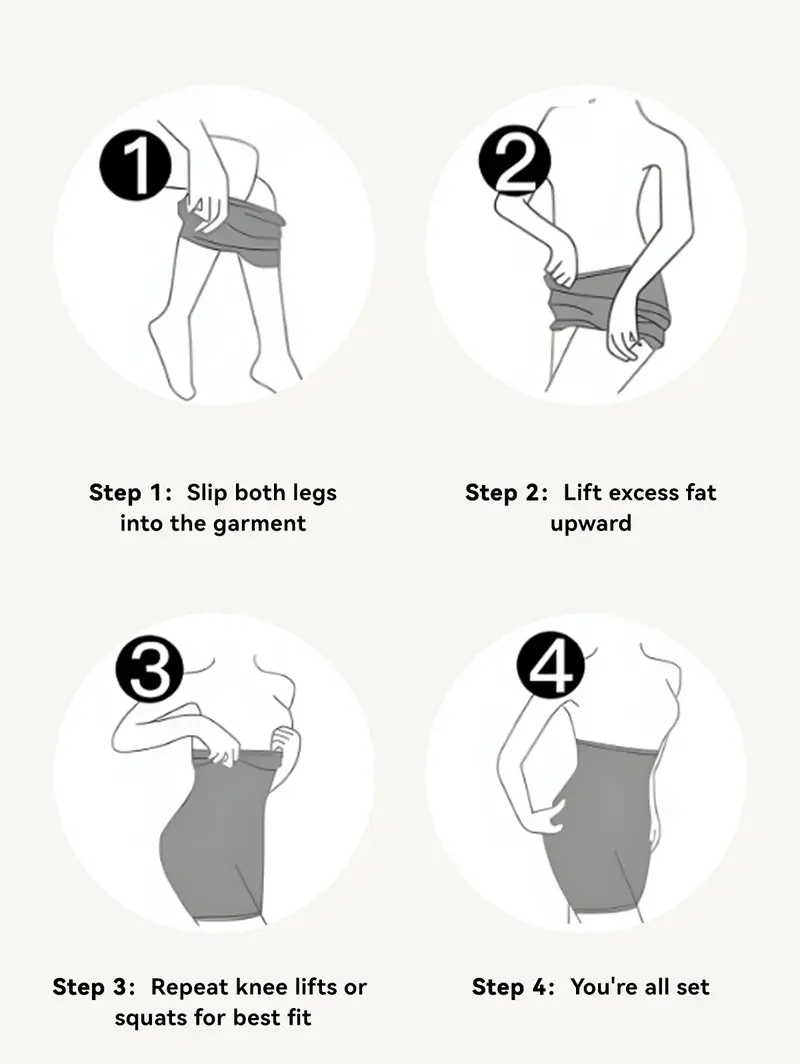 Product Introduction of VVL Women's Seamless High Waist Design with Tummy Control Butt-Lifting Shapewear,Breathable Anti-Rolling Yoga Shorts faja Shapewear for All-Day Comfort Fit 7