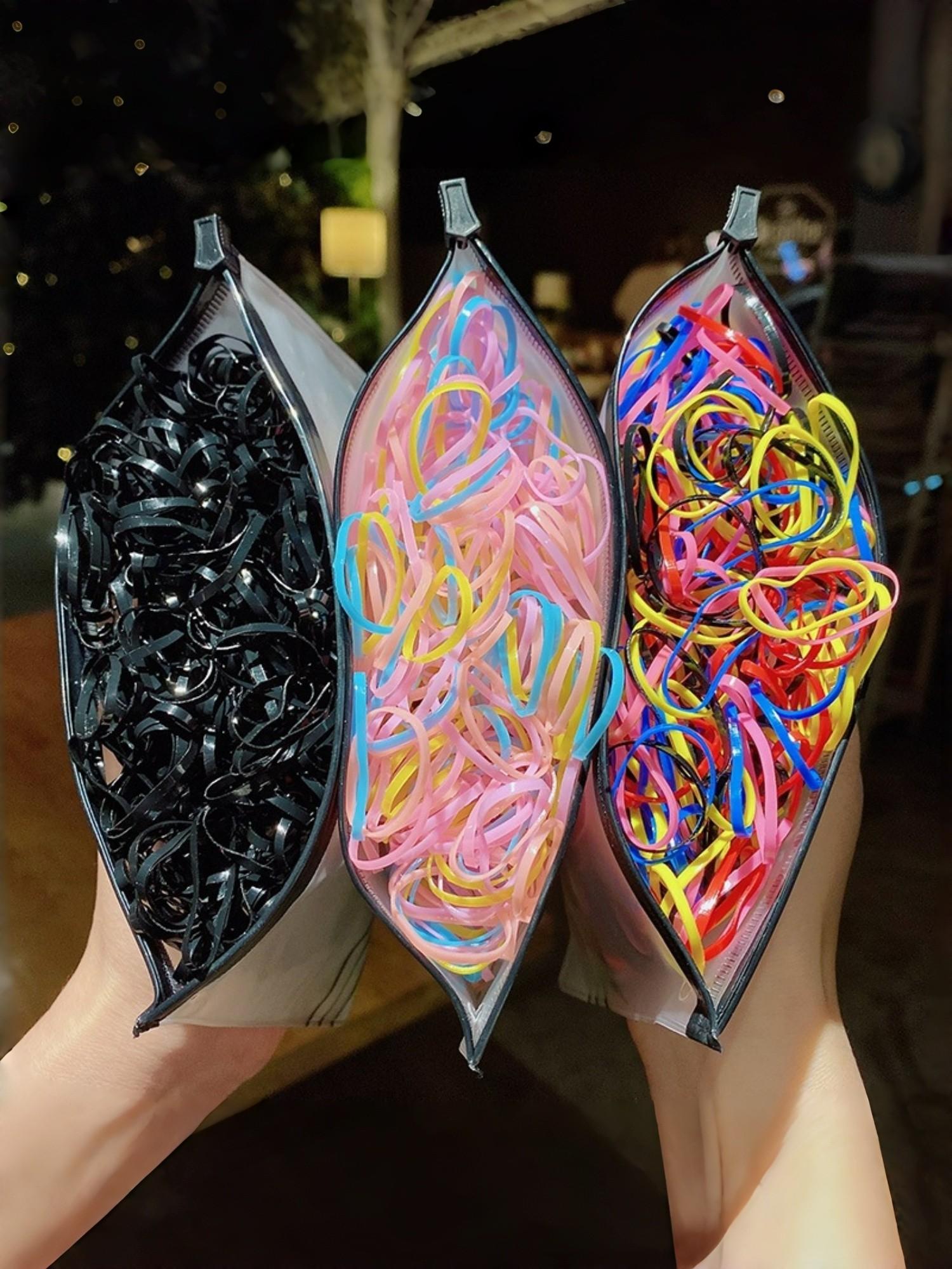 Hair Ties, Non-Damaging High Elasticity, Durable, Disposable, Baby Girls' Hairstyles, Kindergarten Special Use