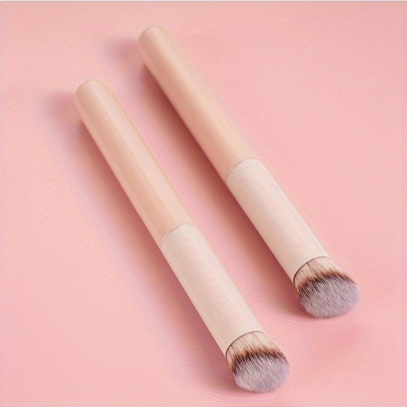 2-Pack Concealer Brush – Oil-Free, Vegan & Cruelty-Free, Precise Spot & Under-Eye Coverage, Soft Polyester Bristles, ABS Handle, All Skin Types, Soft Cosmetic Brushes