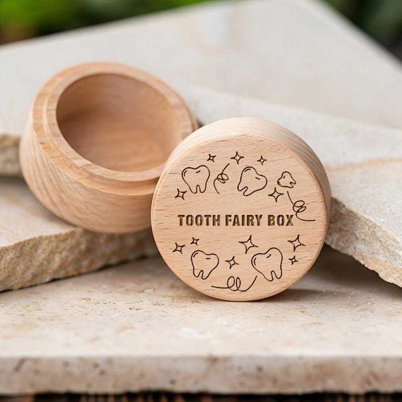 1-piece set, teeth preservation box, teeth storage box, teeth box, teeth collection box, portable commemorative storage box, birth souvenir, home decoration, birthday gift