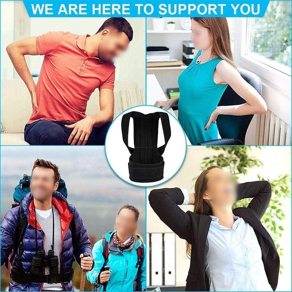 Drive Pain-Free & Sit Straight Premium Posture Corrector with Upper/Lower Back Support & Comfort Compression Healthcare Tool
