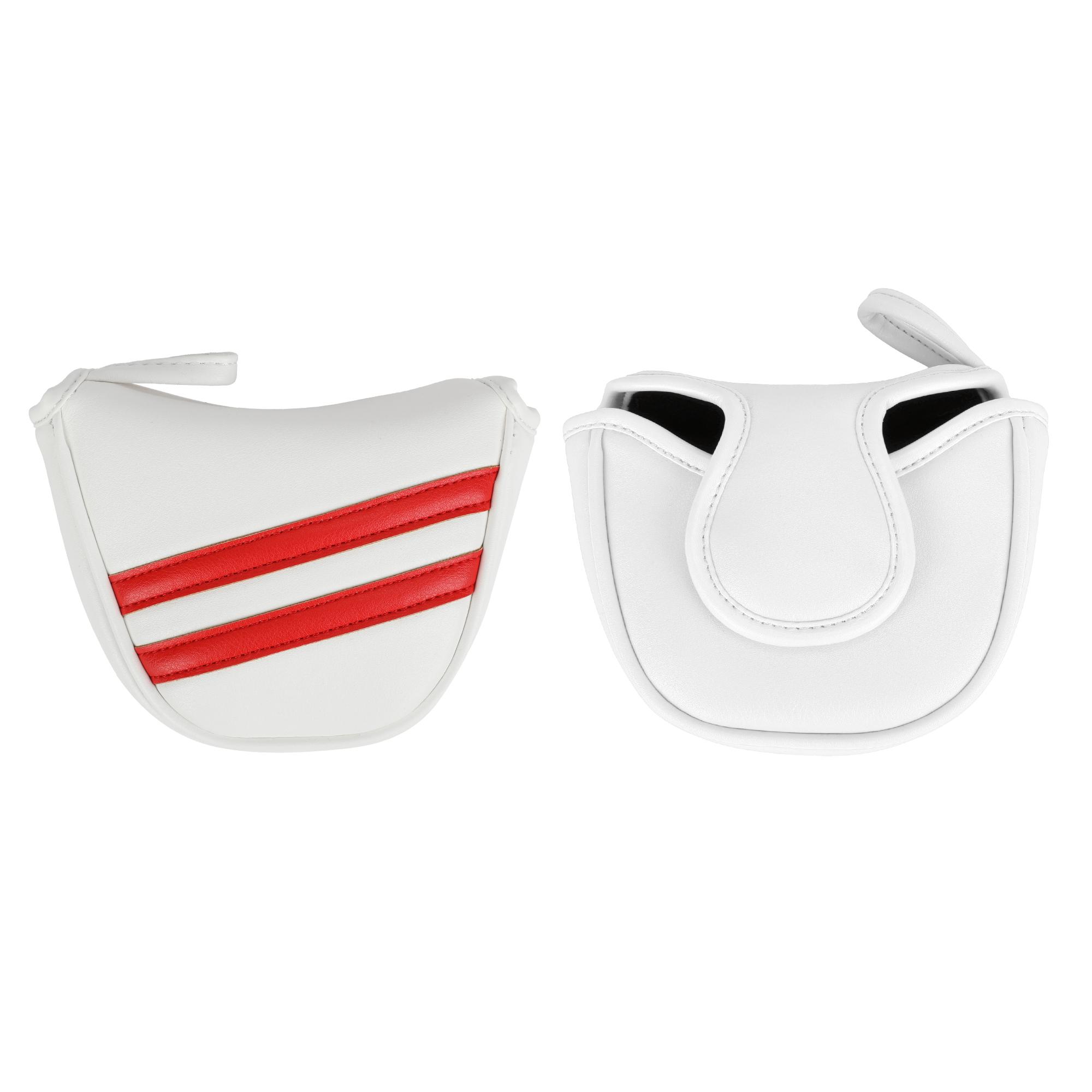 Golf Putter Cover,Magnetic Closure Design,Suitable for various mallet-style putters,Available in 5 colors,Durable golf club accessory.