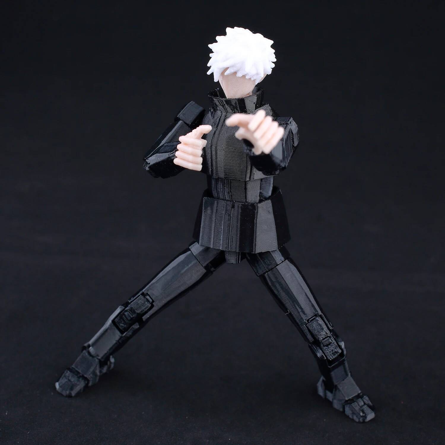 9L 3D Jujutsu Kaisen Figure Titan 13 Anime Gojo Black Outfit Model Lucky 13 Model Dummy 13 Anime Multi-Jointed Poseable Toys 9L 3D Jujutsu Kaisen Figure Titan 13 Anime Gojo Black Outfit Model Lucky 13 Model Dummy 13 Anime Multi-Jointed Poseable Toys