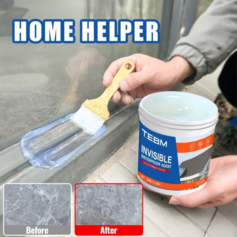 Invisible Transparent RV Roof Waterproof Sealant, Multi-Functional Leak Proof, Effective Prevents Permeation, Universal Waterproof Agent