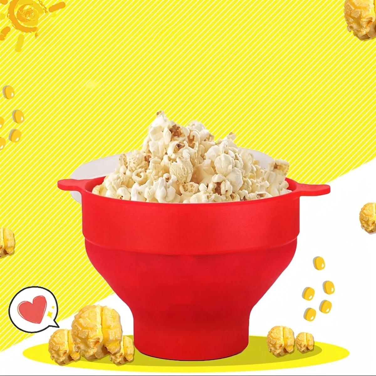 2 pieces / 1 piece microwave oven rice flower bowl / rice flower machine, PVC material quality, fast rice flower, silicone heating wind rice flower bowl, foldable, for home use, foldable Silk bowl, microwave furnace bomb rice flower table, DIY bomb rice f