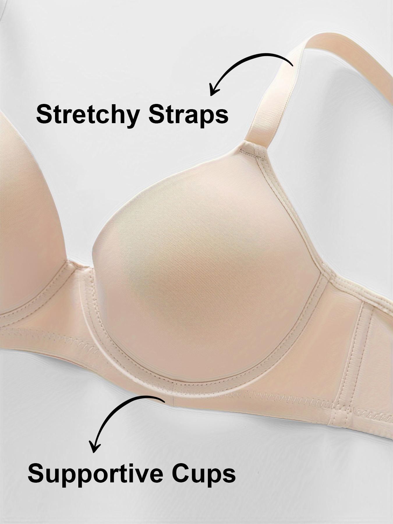 🍑3-Pack Big Bust Friendly Bra Set! Full Coverage Anti-Sagging Design, Natural Lift & All-Day Support, Smooth Seamless Fabric✨
